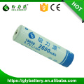 Batería recargable de Gelienergy 3.7v 2600mAh 18650 para la linterna de la antorcha